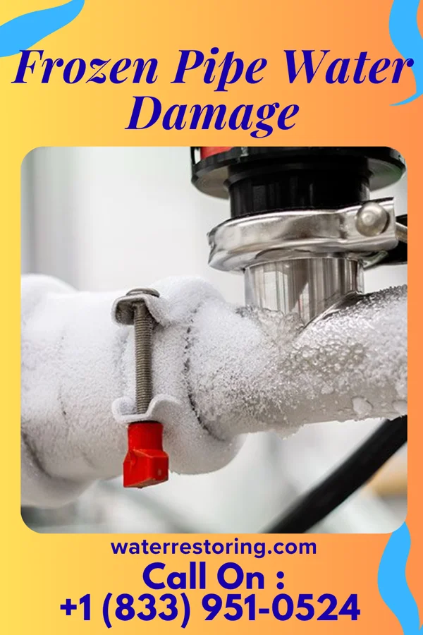 Frozen Pipe Water Damage in St. James, MD
